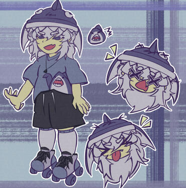 character sheet, base colours, (ocs)
