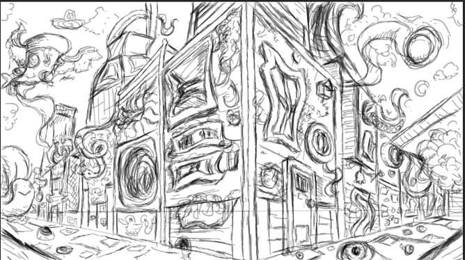 envirement sketch